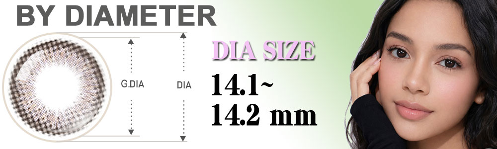 14.1~14.2 mm contact lenses