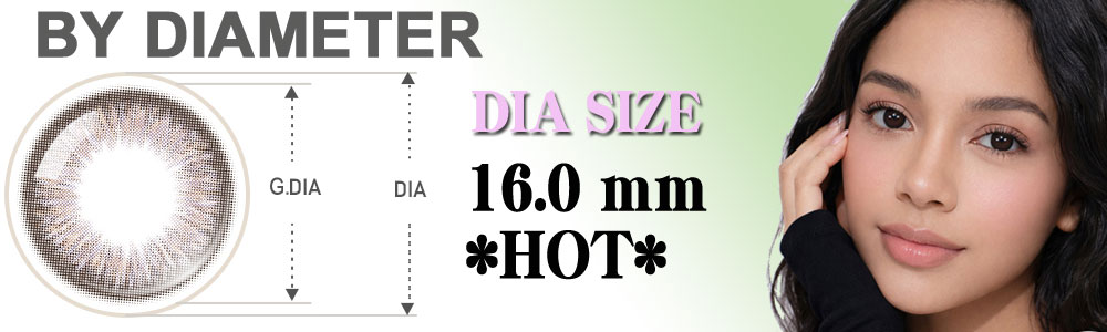 16.0 mm *HOT* contact lenses