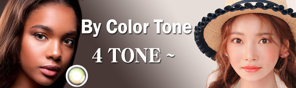 4 Tone or more  contact lenses