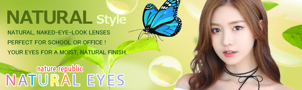 Natural contact lenses
