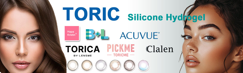 Silicone Hydrogel Toric contact lenses