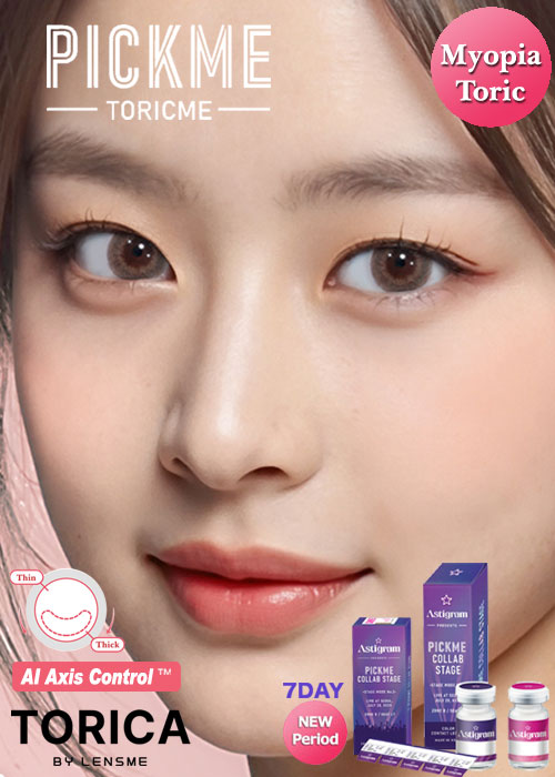 PICKME, TORICME contact lenses