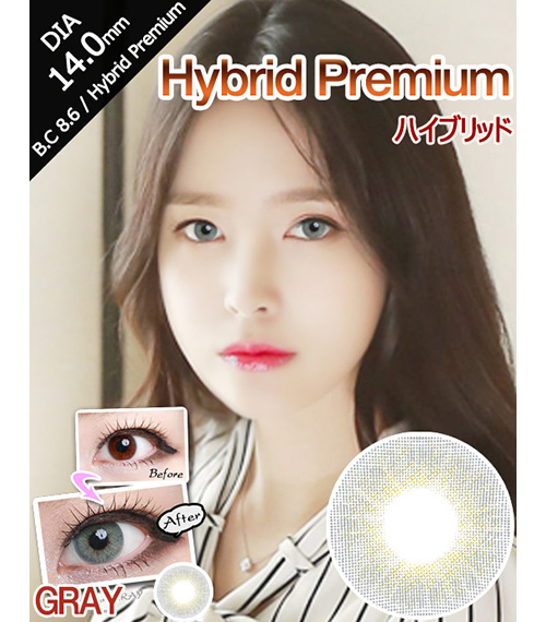 [6-Months] Hybrid Premium Gray (2pcs)1