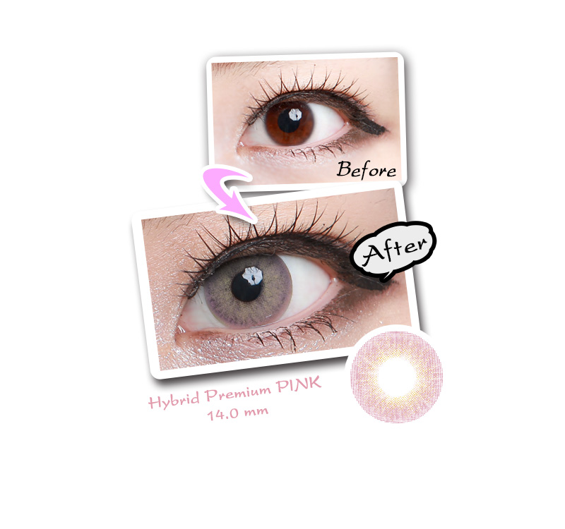 [6-Months] Hybrid Premium Pink (2pcs)