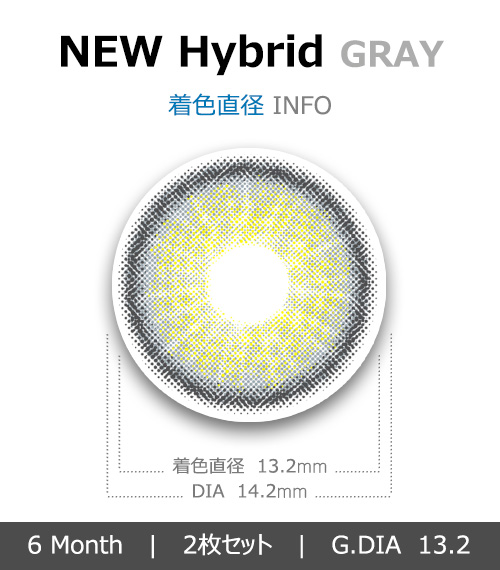 [6-Months] New Hybrid Edge Gray (2pcs)4