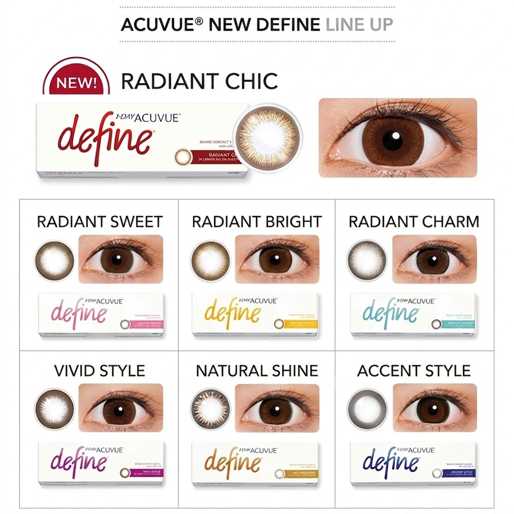 [1-Day] ACUVUE New Define Accent Style (30pcs)
