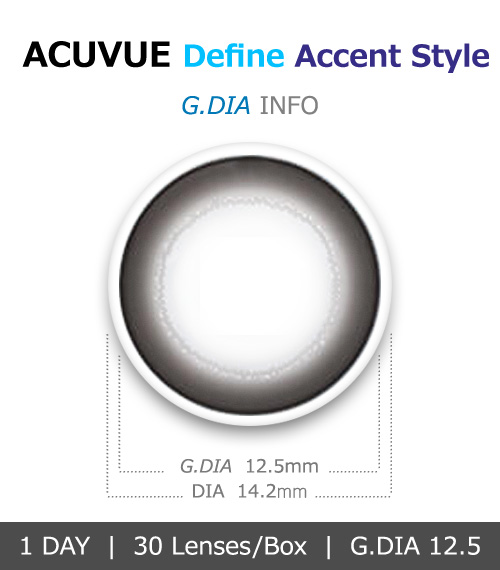 [1-Day] ACUVUE New Define Accent Style (30pcs)4