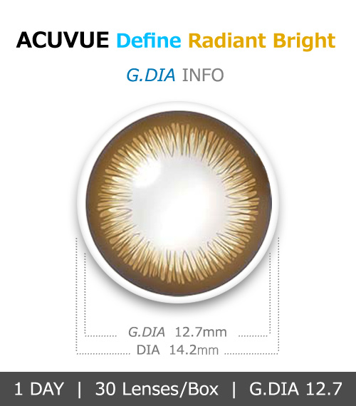 [1-Day] ACUVUE New Define Radiant Bright (30pcs)4