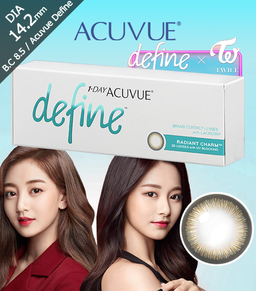 [1-Day] ACUVUE New Define Radiant Charming (30pcs)