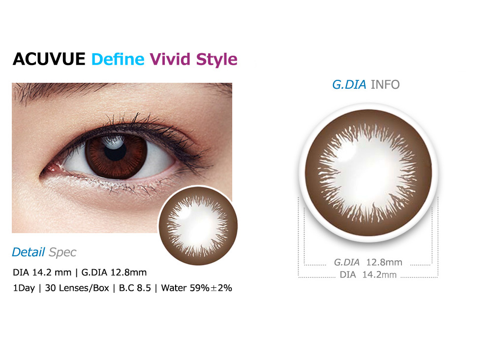 [1-Day] ACUVUE New Define Vivid Style (30pcs)