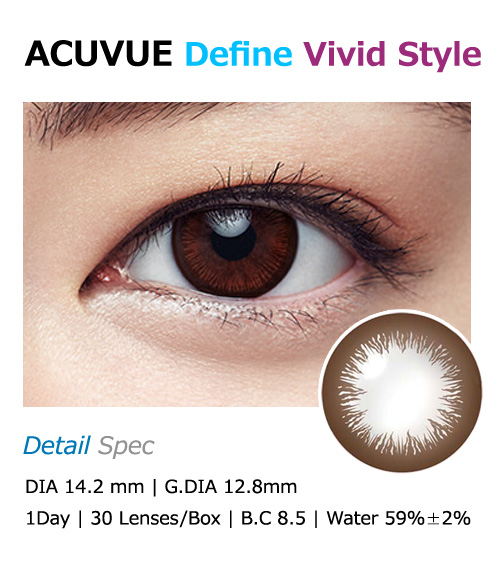 [1-Day] ACUVUE New Define Vivid Style (30pcs)