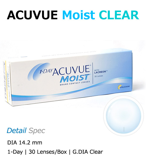 [1-Day] ACUVUE Moist Clear (30pcs)