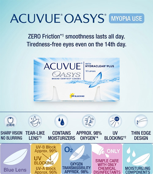 [2-Weeks] ACUVUE Oasys Silicone (12pcs)3