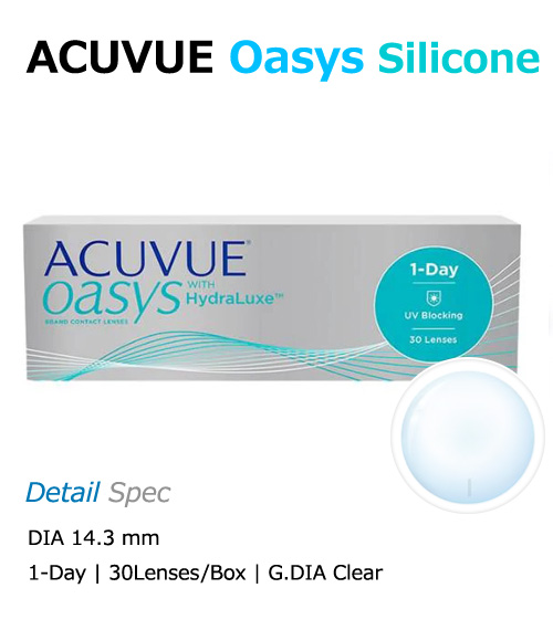 [1-Day] ACUVUE Oasys Silicone (30pcs)