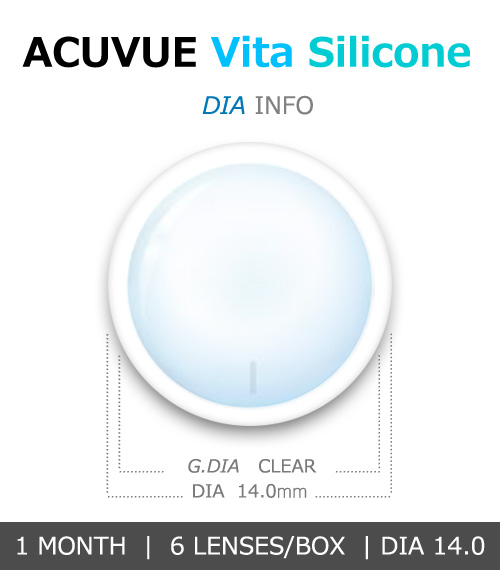 [1-Month] ACUVUE VITA Silicone (6pcs)4