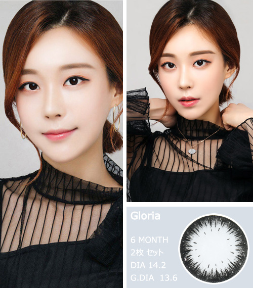 [Toric/6-Month] Gloria Toric Black (2pcs)3
