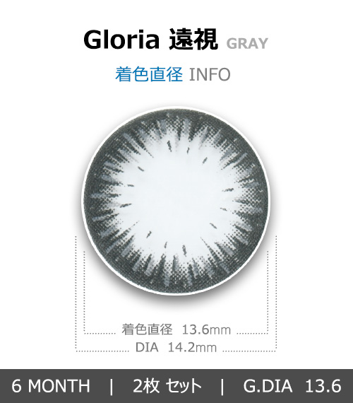 [Hyperopia/6-Month] Gloria Gray (2pcs)4