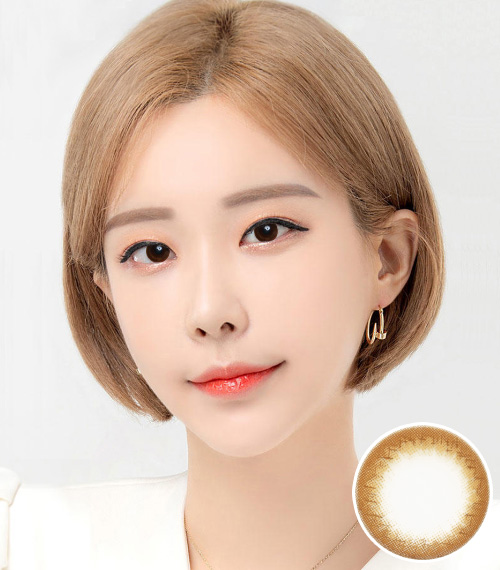[Hyperopia/6-Month] Freesia Brown (2pcs)2