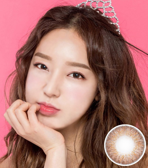 [Hyperopia/6-Month] Tiara Aria Silicone Brown (2pcs)2