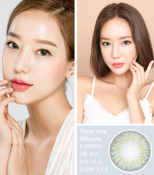 [Toric/6-Month] Tiara Aria Toric Silicone Green (2pcs)3