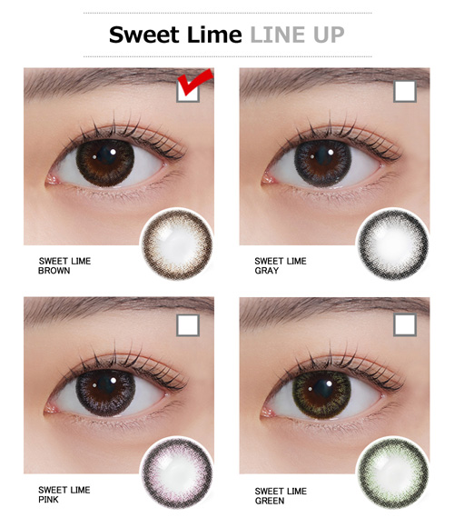 [Toric/6-Month] Sweet・Lime Toric Brown (2pcs)5