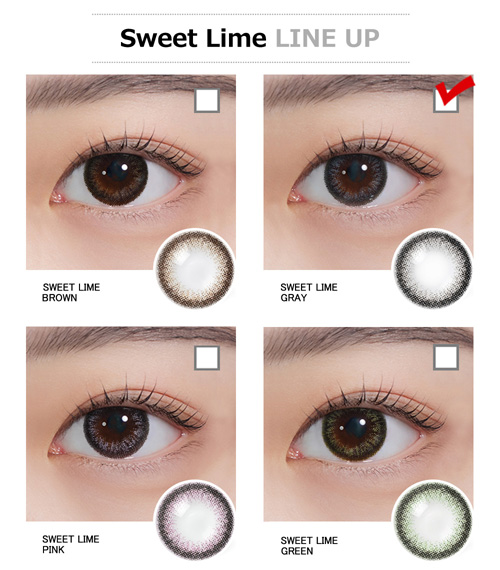 [Toric/6-Month] Sweet・Lime Toric Gray (2pcs)5