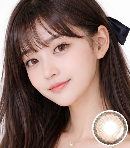 [Hyperopia/6-Month] Sweet・Yuzu Pink Brown (2pcs)2