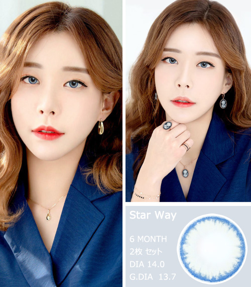 [Toric/6-Month] Star Way Toric Blue (2pcs)3