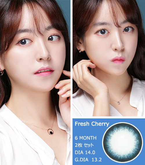 [Toric/6-Month] Fresh Cherry Toric Blue (2pcs)3