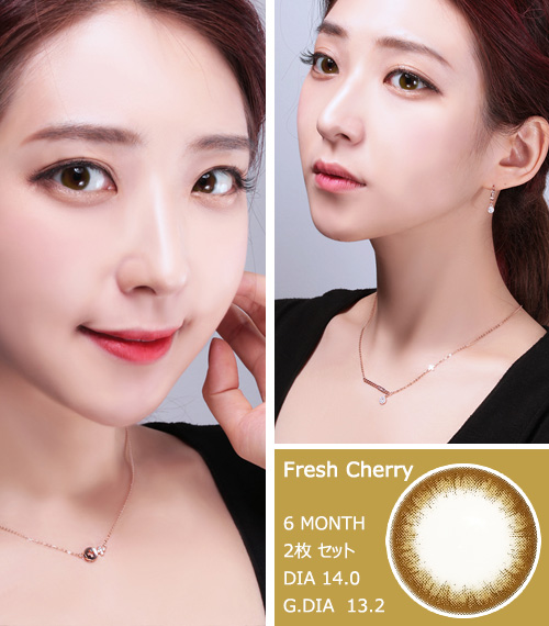 [Toric/6-Month] Fresh Cherry Toric Brown (2pcs)3