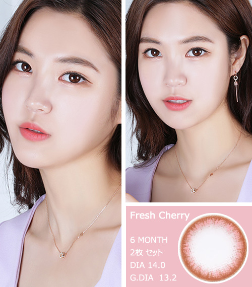 [Toric/6-Month] Fresh Cherry Toric Pink (2pcs)3