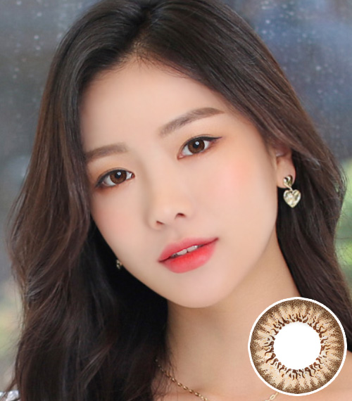 [Toric/6-Month] Fire Belle Toric Brown (2pcs)2