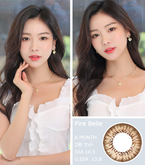 [Toric/6-Month] Fire Belle Toric Brown (2pcs)3