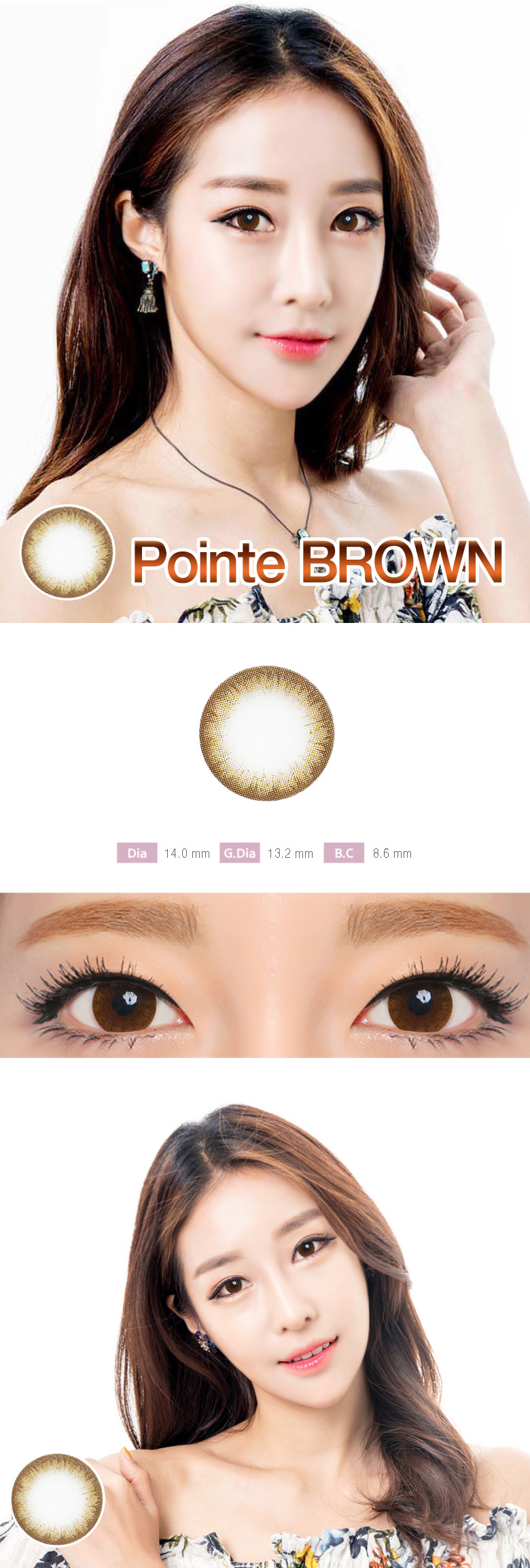 [6-Months] Pointe Brown (2pcs)