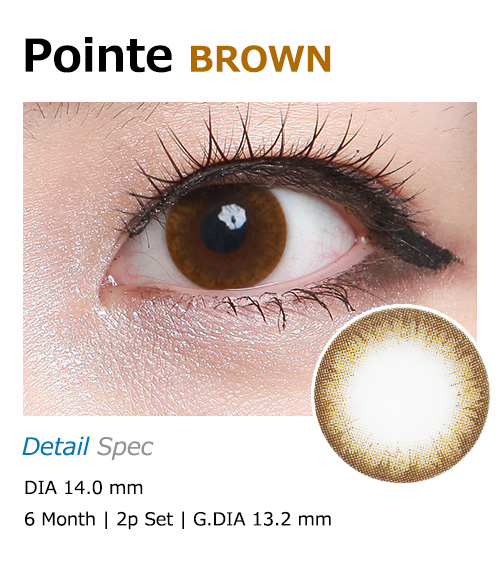 [6-Months] Pointe Brown (2pcs)