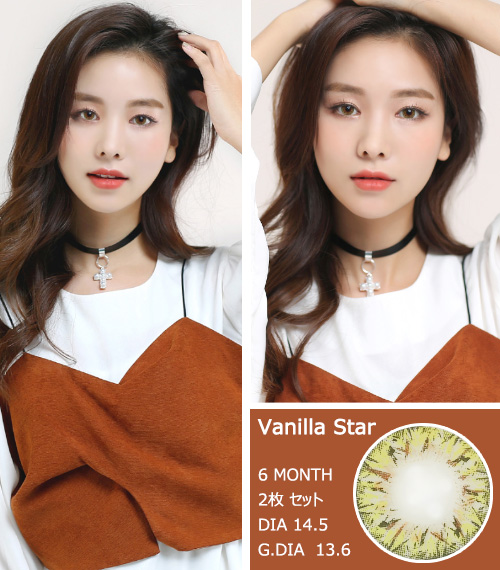 [Toric/6-Month] Vanilla Star Toric Brown (2pcs)3