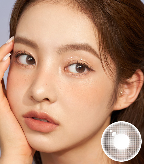 [1-Month] Aube Pie Moon Brown Silicone (2pcs)2