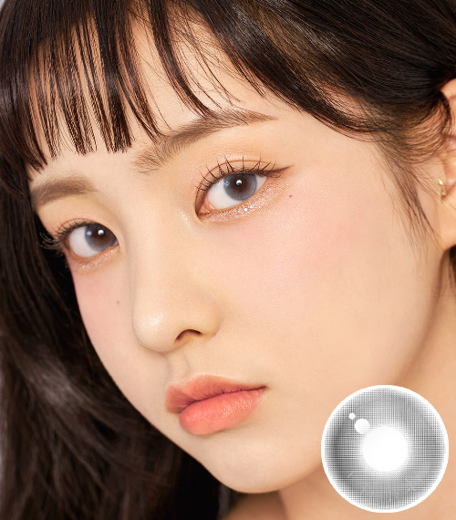 [1-Month] Aube Pie Moon Gray Silicone (2pcs)2