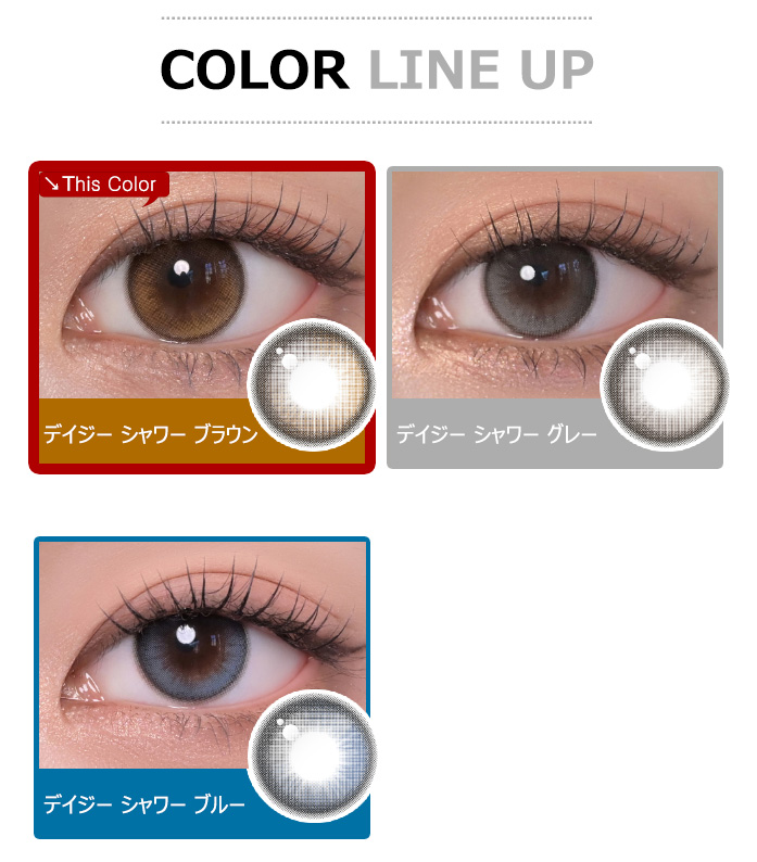 [1-Day] Daisy Shower Pure Brown (10pcs)5
