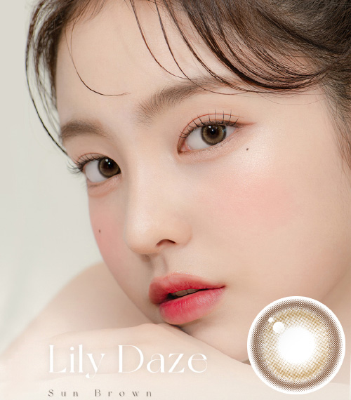 [1-Month] Lily Daze Sun Brown Silicone (2pcs)2