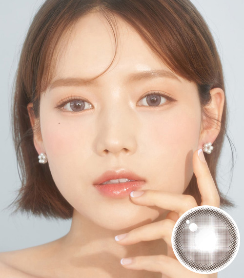 [1-Month] Milk&Tea Cream Gray Silicone (2pcs)2