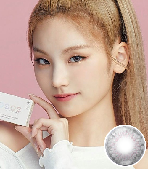 [1-Month] Clalen O2O2M Silicone Mysti Gray (2pcs)2