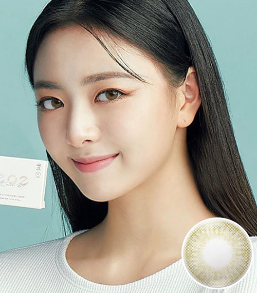 [1-Month] Clalen O2O2M Silicone Mysti Khaki (2pcs)2