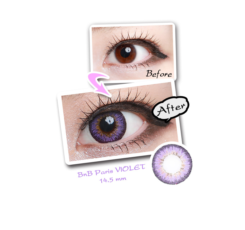 [6-Months] BnB Paris Violet (2pcs)