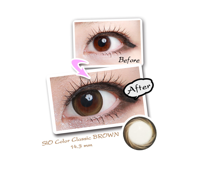 [6-Months] SIO Color Classic Silicone Brown (2pcs)