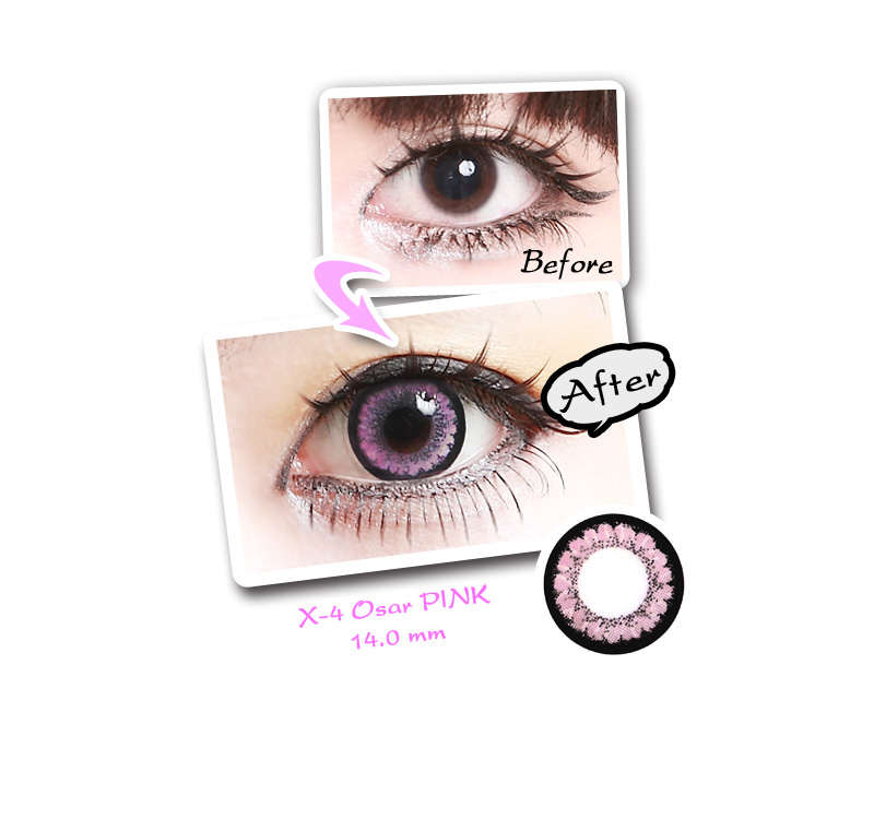 [6-Months] Oscar X-4 Pink (2pcs)