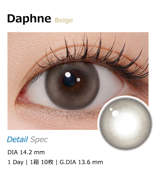 [1-Day] Daphne Beige (10pcs)