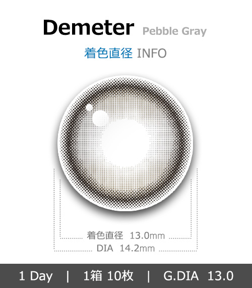 [1-Day] Demeter 13.0 Pebble Gray (10pcs)4
