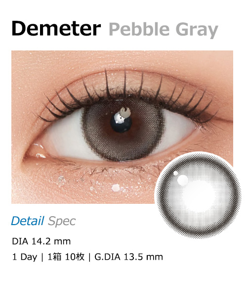 [1-Day] Demeter 13.5 Pebble Gray (10pcs)