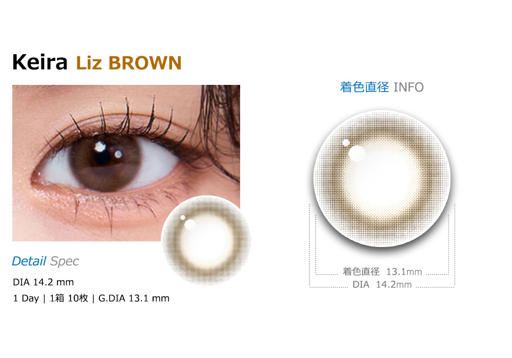 [1-Day] Keira Liz Brown (10pcs)